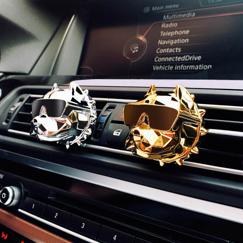 Perfume Fragrance Price - Geruchloser Kreativer Bulldoggen-Diffusor Auto-Deko Fabrikpreis Auto-Parfüm