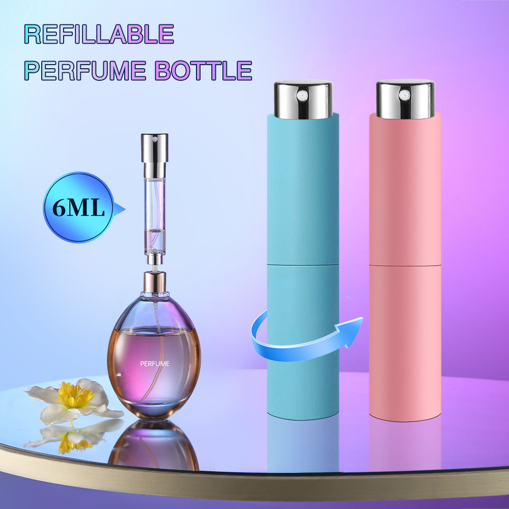 Perfume Fragrance Booster - 6 ml rotierender Parfümzerstäuber, tragbar, mit
