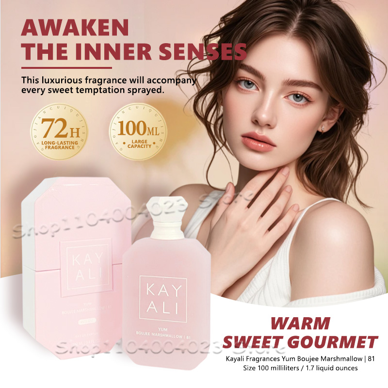 Fragrance World Perfume - 100ML Kayali Yum Boujee Marshmallow 81