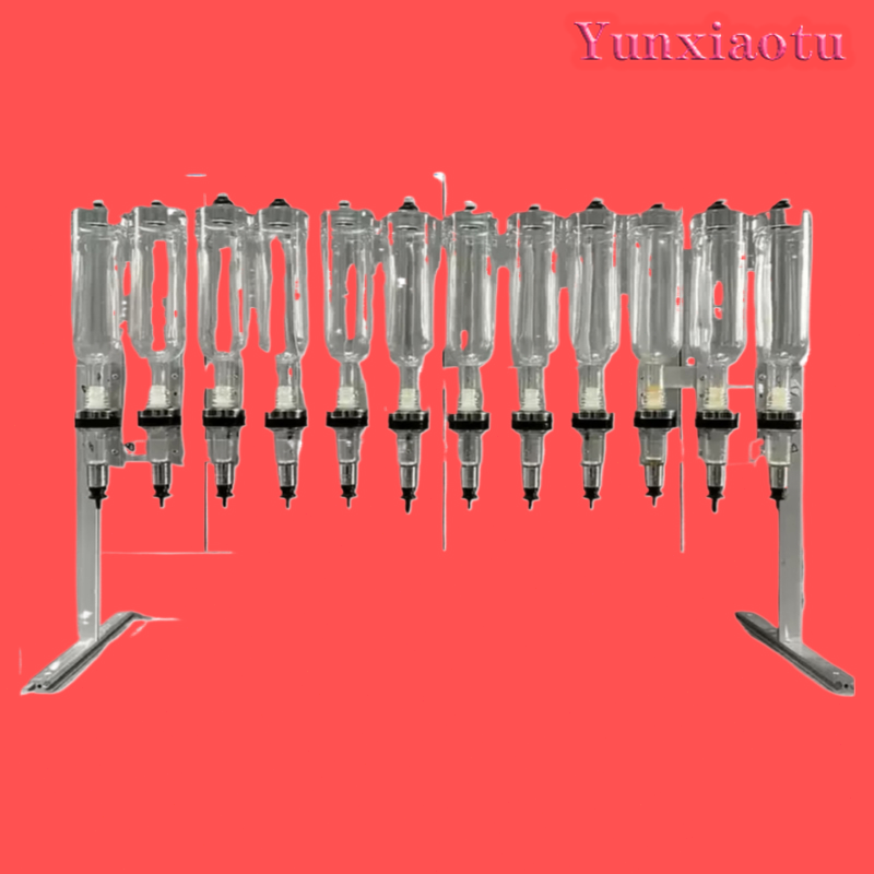 Perfume Fragrance Store - 12-Kopf-500ml-Aluminium-Parfümspender-Displayständer für Ladentheken, Duftproben-Organizer