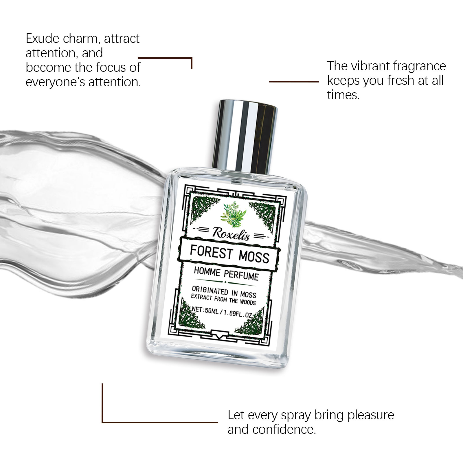 Roxelis 50ml Herren-Körperduft – Perfume Fragrance List Bewertung und Preis