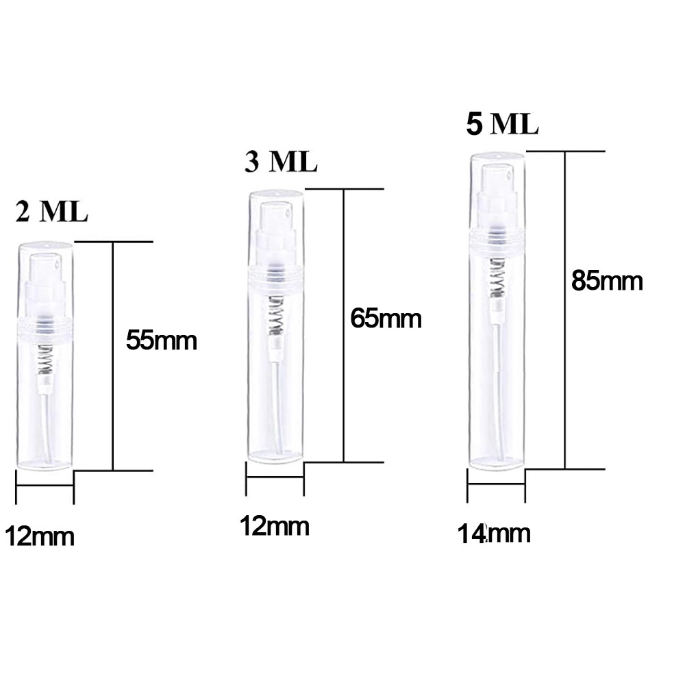 200 Stücke 2/3/5/8/10 ml Mini  – Fragrance Atomizer Pump Bewertung und Preis