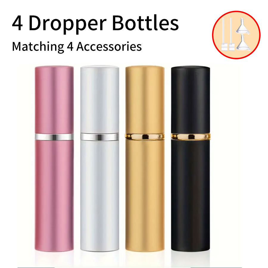 4 stücke + 4 Zubehör 5ml nachf – Fragrance Atomizer Pump Bewertung und Preis